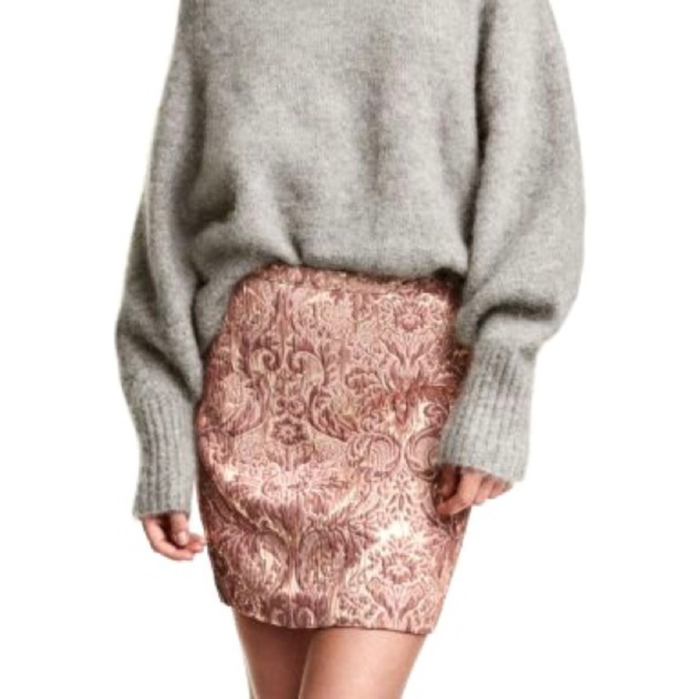 H&M Jacquard-weave Skirt